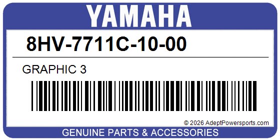 Yamaha 8HV-7711C-10-00 Graphic 3