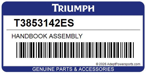 Triumph T3853142ES Handbook Assembly