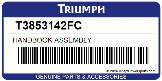 Triumph T3853142FC Handbook Assembly