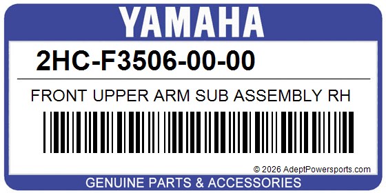 Yamaha 2HC-F3506-00-00 Front Upper Arm Sub Assembly Rh