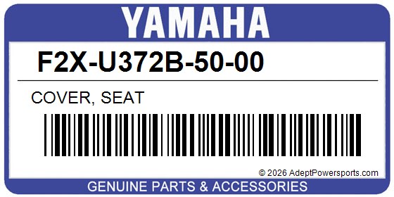 Yamaha F2X-U372B-50-00 Cover, Seat