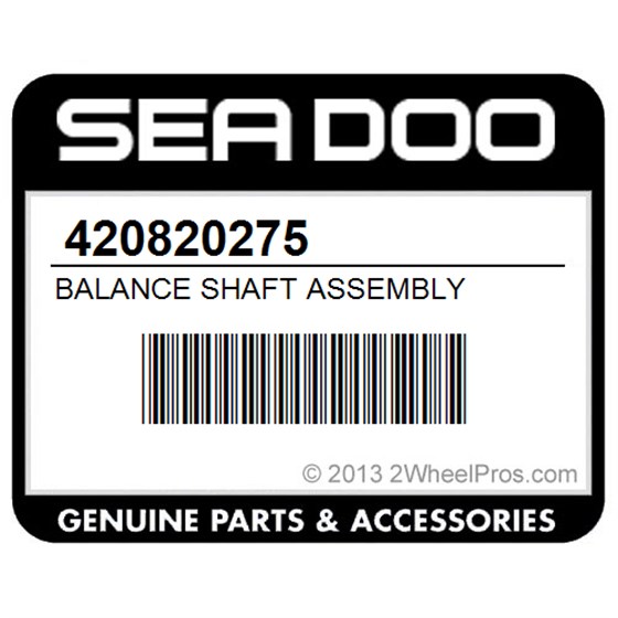 Sea-Doo 420820275 Balance Shaft Assembly