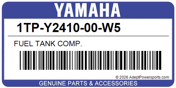 Yamaha 1TP-Y2410-00-W5 Fuel Tank Comp.