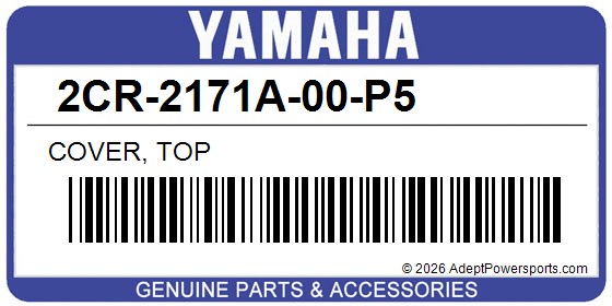 Yamaha 2CR-2171A-00-P5 Cover, Top