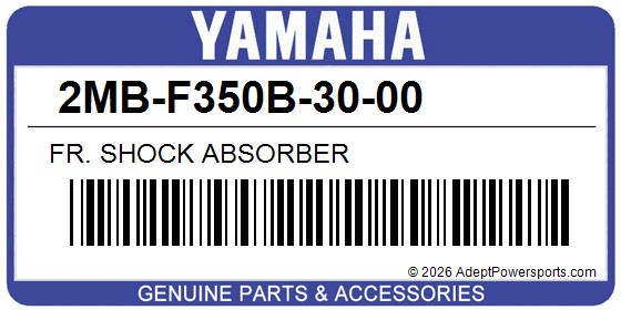 Yamaha 2MB-F350B-30-00 Fr. Shock Absorber