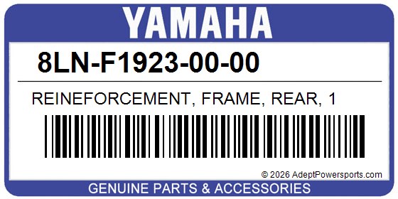 Yamaha 8LN-F1923-00-00 Reineforcement, Frame, Rear, 1
