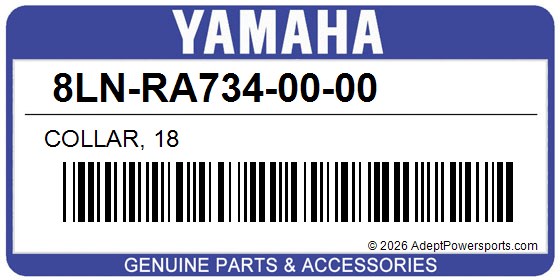 Yamaha 8LN-RA734-00-00 Collar, 18