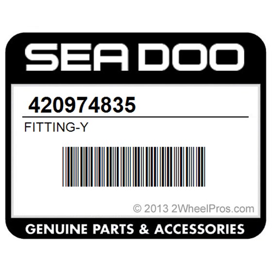 Sea-Doo 420974835 Fitting-Y