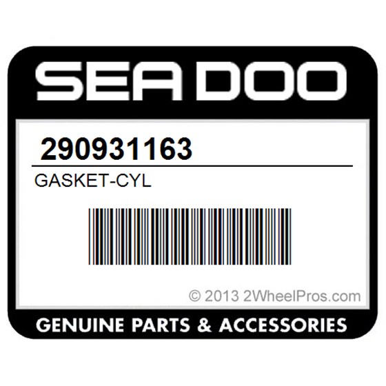 Sea-Doo 290931163 Gasket-Cyl