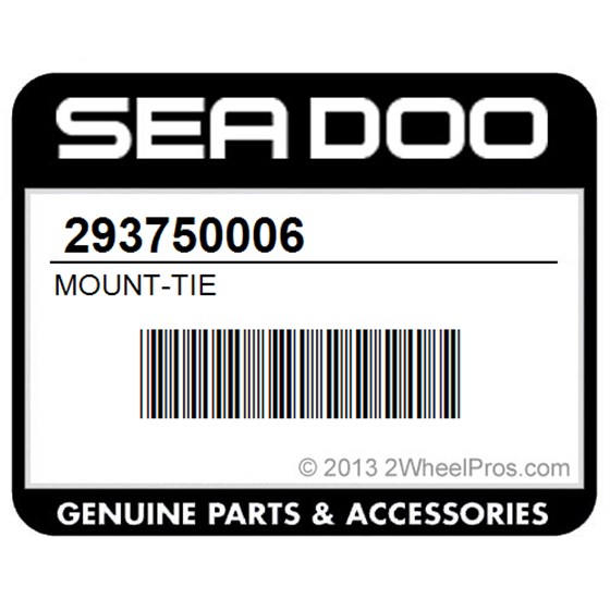 Sea-Doo 293750006 Mount-Tie
