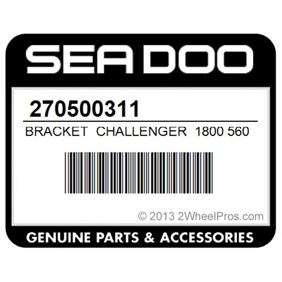 Sea-Doo 270500311 Bracket Challenger 1800 5600 Pto