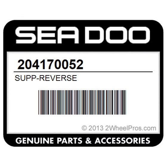 Sea-Doo 204170052 Supp-Reverse