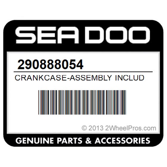 Sea-Doo 290888054 Crankcase-Assembly Includes 1 - 7