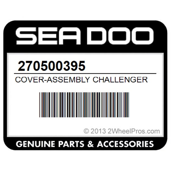 Sea-Doo 270500395 Cover-Assembly Challenger 1800 5616 Mag