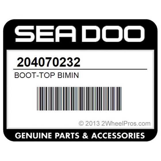 Sea-Doo 204070232 Boot-Top Bimin