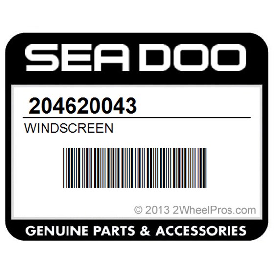 Sea-Doo 204620043 Windscreen