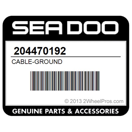 Sea-Doo 204470192 Cable-Ground