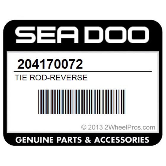 Sea-Doo 204170072 Tie Rod-Reverse