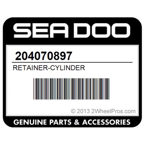 Sea-Doo 204070897 Retainer-Cylinder