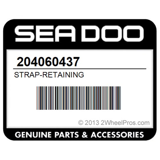 Sea-Doo 204060437 Strap-Retaining