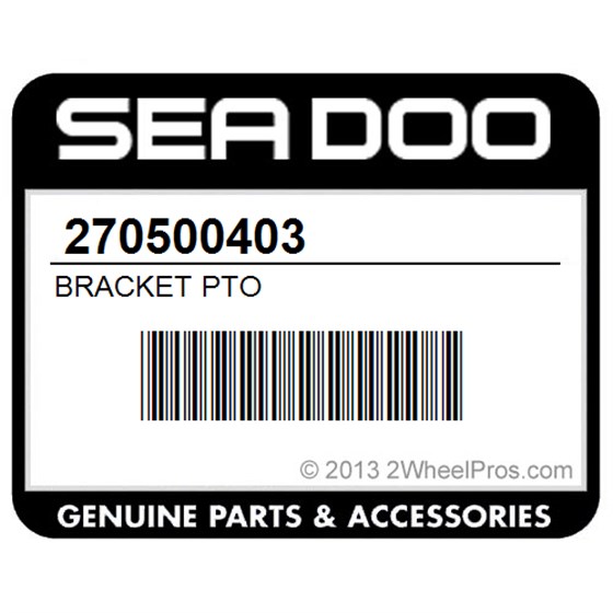Sea-Doo 270500403 Bracket Pto