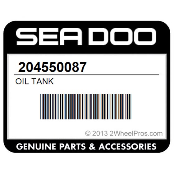 Sea-Doo 204550087 Oil Tank