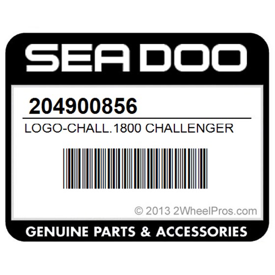 Sea-Doo 204900856 Logo-Chall.1800 Challenger 1800 (5446)