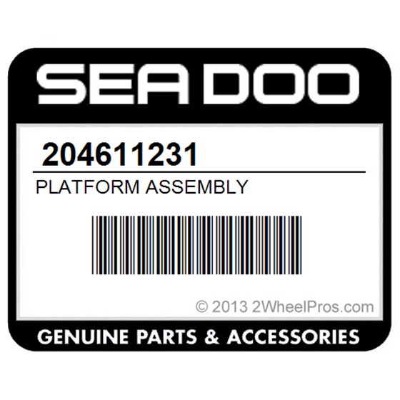Sea-Doo 204611231 Platform Assembly