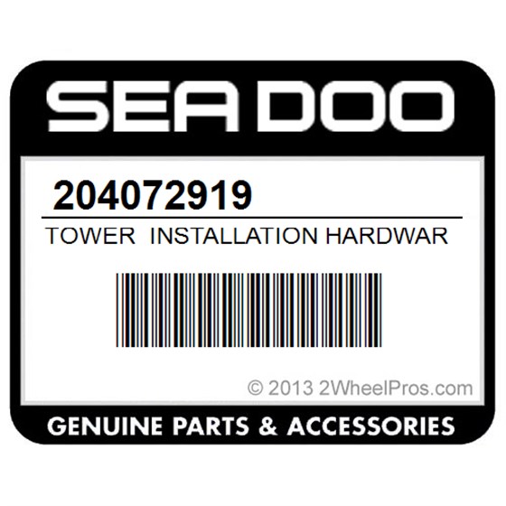 Sea-Doo 204072919 Tower Installation Hardware Kit Models With Tower