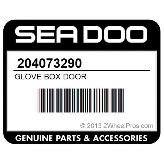 Sea-Doo 204073290 Glove Box Door