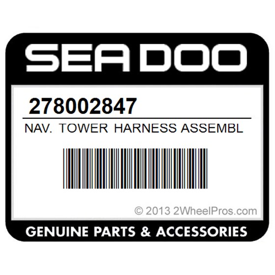 Sea-Doo 278002847 Nav. Tower Harness Assembly With Tower