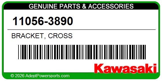 Kawasaki 11056-3890 Bracket, Cross