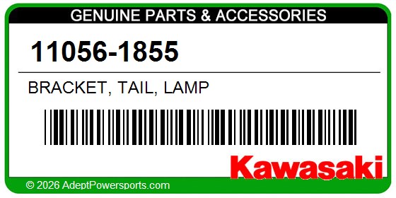 Kawasaki 11056-1855 Bracket, Tail, Lamp