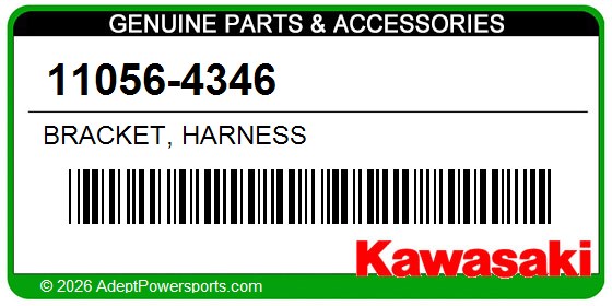 Kawasaki 11056-4346 Bracket, Harness