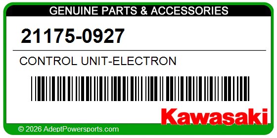 Kawasaki 21175-0927 Control Unit-Electron