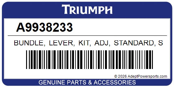 Triumph A9938233 Bundle, Lever, Kit, Adj, Standard, Short