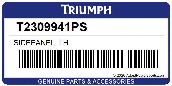Triumph T2309941PS Sidepanel, Lh