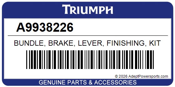 Triumph A9938226 Bundle, Brake, Lever, Finishing, Kit