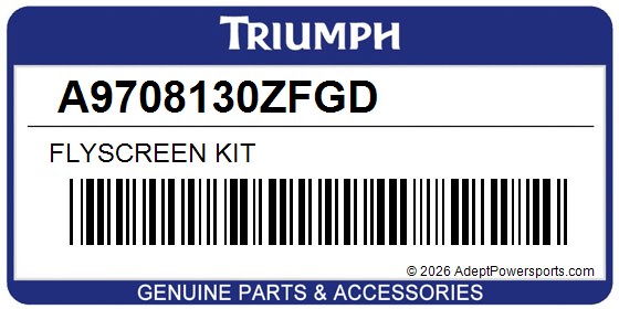 Triumph A9708130ZFGD Flyscreen Kit