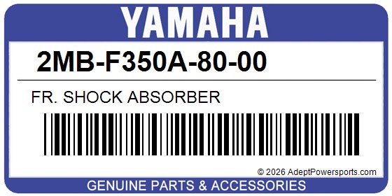 Yamaha 2MB-F350A-80-00 Fr. Shock Absorber