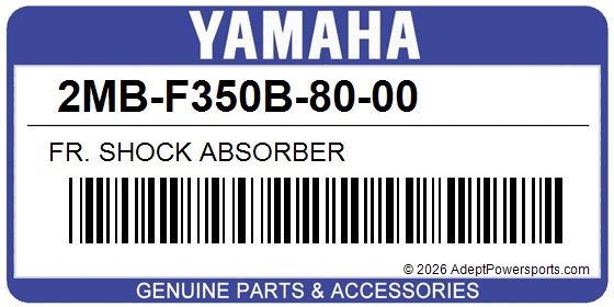 Yamaha 2MB-F350B-80-00 Fr. Shock Absorber
