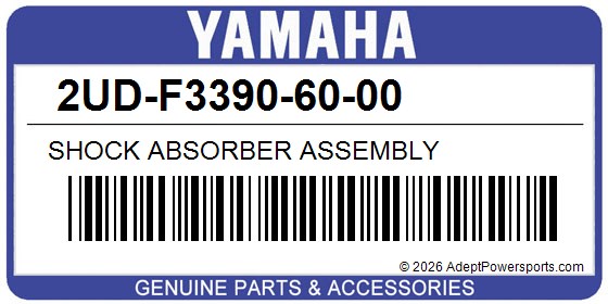 Yamaha 2UD-F3390-60-00 Shock Absorber Assembly