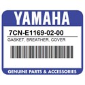 Yamaha 7CN-E1169-02-00 Gasket, Breather, Cover