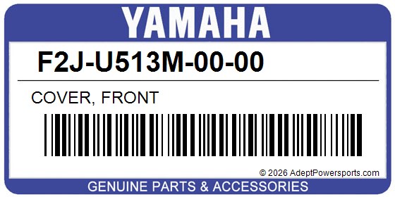 Yamaha F2J-U513M-00-00 Cover, Front