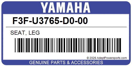 Yamaha F3F-U3765-D0-00 Seat, Leg