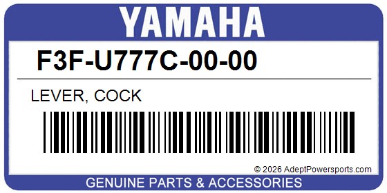 Yamaha F3F-U777C-00-00 Lever, Cock