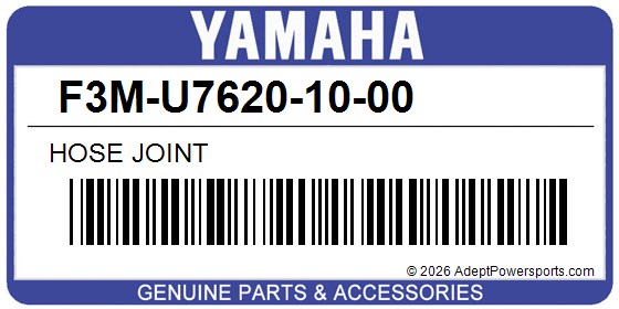 Yamaha F3M-U7620-10-00 Hose Joint