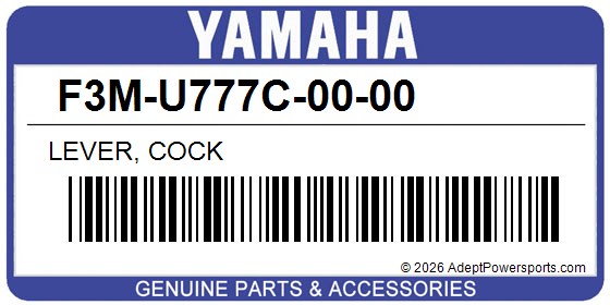 Yamaha F3M-U777C-00-00 Lever, Cock