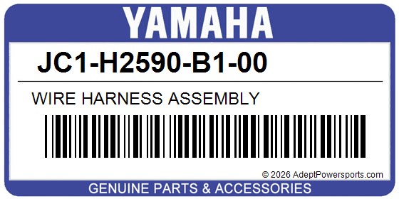 Yamaha JC1-H2590-B1-00 Wire Harness Assembly