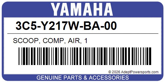 Yamaha 3C5-Y217W-BA-00 Scoop, Comp, Air, 1